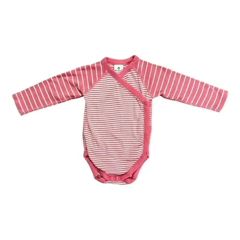Hanna Andersson | Striped Side Snap Bodysuit (18-24 mos)